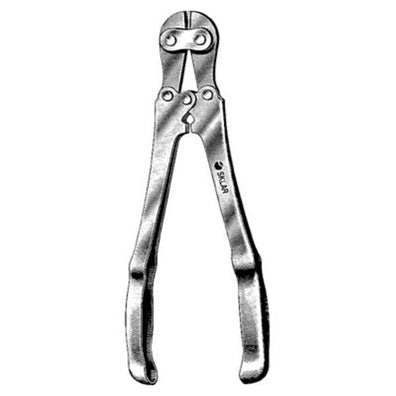 Cutter Bone 15" Straight Stainless Steel Ea